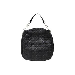 Christian Dior Canage shoulder bag black lambskin